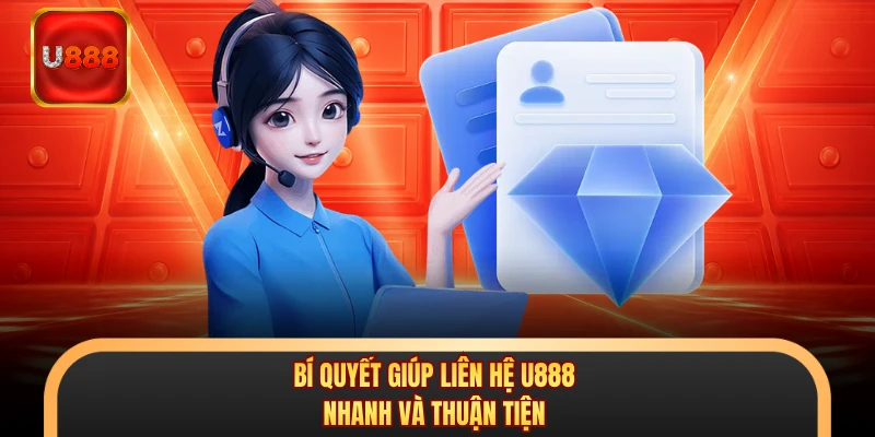 Bí quyết giúp liên hệ U888 nhanh và thuận tiện