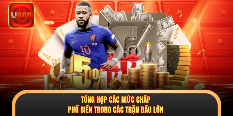 Tổng hợp các mức chấp phổ biến trong các trận đấu lớn 